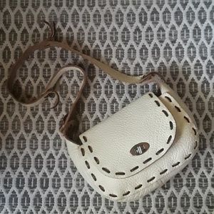 Vintage handmade leather bag